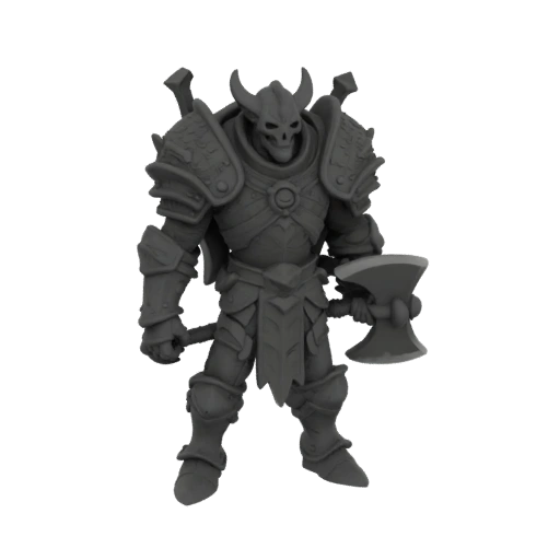 Фэнтези Тифлинг Колдун Миниатюра STL