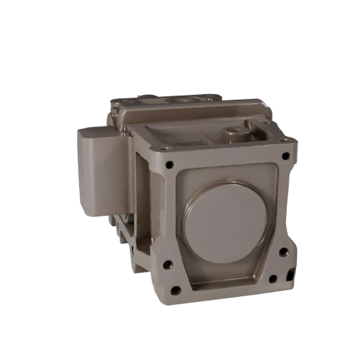 Machined Gearbox Housing 3D Asset for Hero Renders
