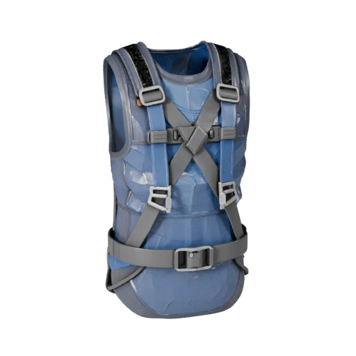 Low Poly Site Protective Harness 3D Realtime Asset