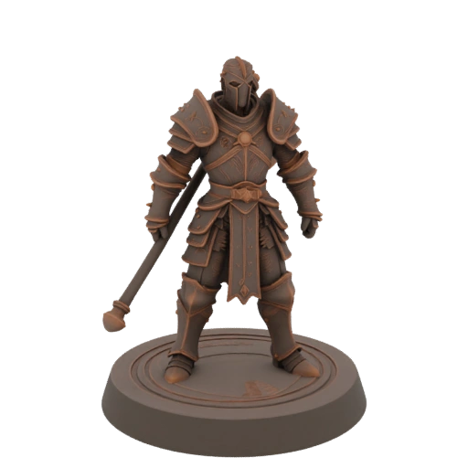 Фэнтези Колдун Миниатюра STL