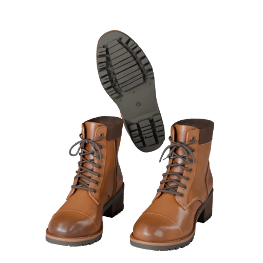 Product Ankle Boot 3D Asset for Online Store Pages