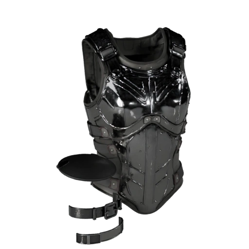 Tactical Chest Armor 3D Print Asset for Studio Use
