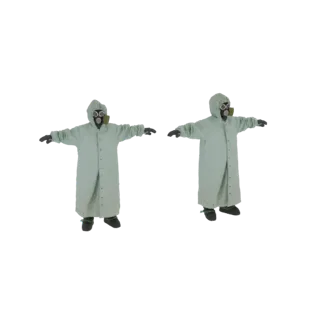 Два костюма химзащиты 3D модель