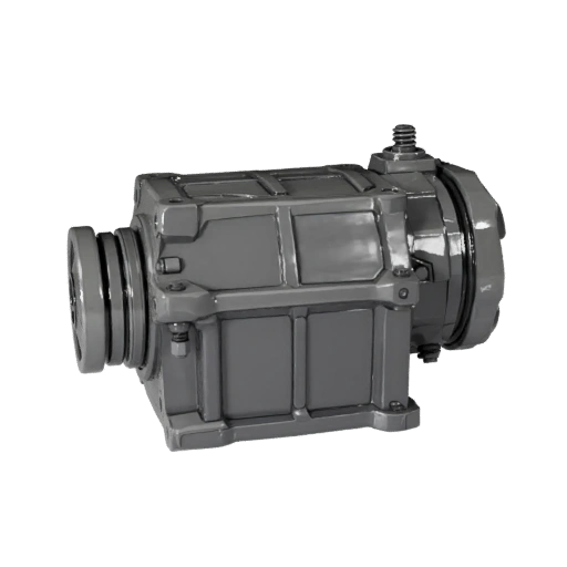 Machined Gearbox Housing 3D Asset for Casual Games