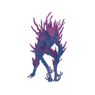 3D модель Ужаса из Кораллов Элдрича