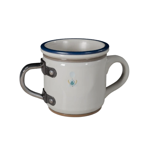 Unreal Ready Minimal Mug 3D Asset for Game Engines