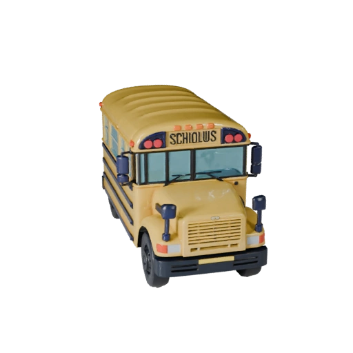 Печатная модель школьного автобуса STL - Коллекционный дисплей