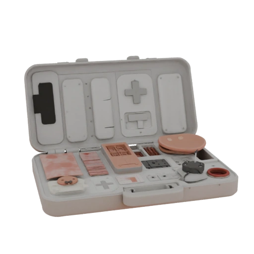 First Aid Suture Trainer 3D Asset for Studio Films