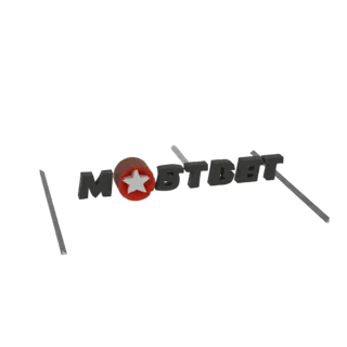3D Модель Логотипа MOSTBET