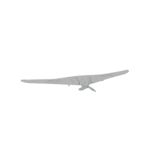 3D модель самолета Horten Ho 229 "Летающее крыло"
