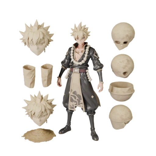 Аниме Командир БОСС Маг Модель Персонажа - С Ригом