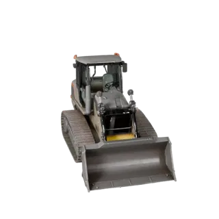 Бульдозер для дорожных работ 3D-модель для страниц интернет-магазина