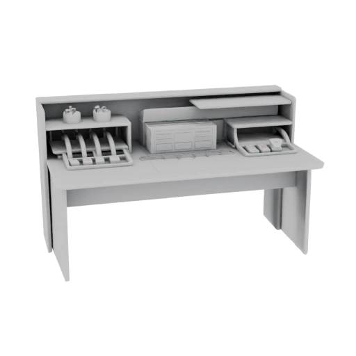 Corporate Desk Organizer 3D Asset for FDM Printers