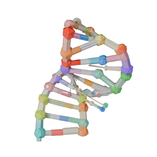 Classroom DNA Helix 3D Game Asset for Realtime Use