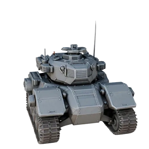 Высокополигональная 3D-модель военного корабля, студийный вид крупным планом, высокополигональный объект транспортного средст
