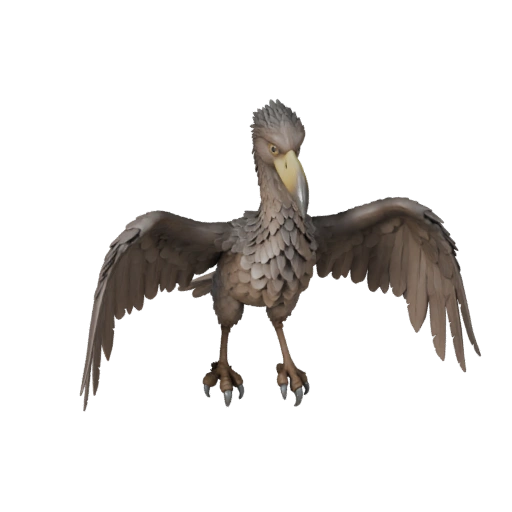 Альбатрос 3D модель для Unity - Готовый игровой ассет, FBX | Бесплатно