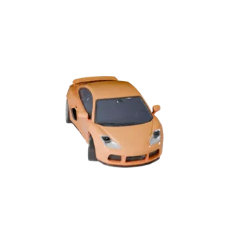 Мультяшный автомобиль 3D модель - Стилизованный PBR игровой ассет на продажу