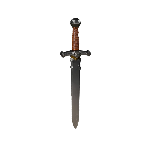 Training Sword Prop 3D Game Asset for Realtime Use