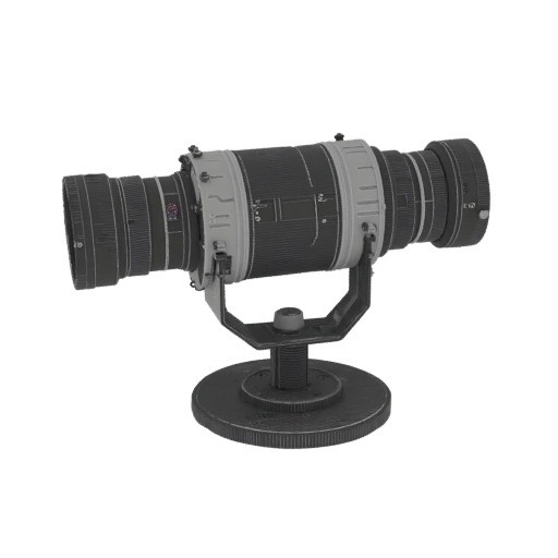 Observatory Style Mount 3D Asset for Home Printers
