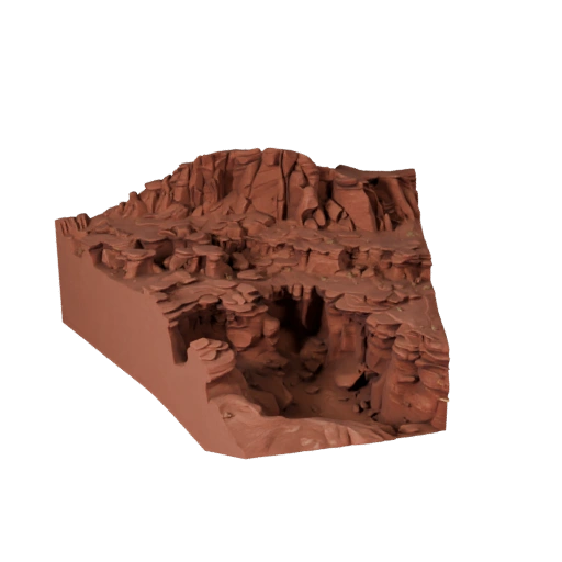 Red Rock Canyon Biome Unreal 3D Asset for Game Levels