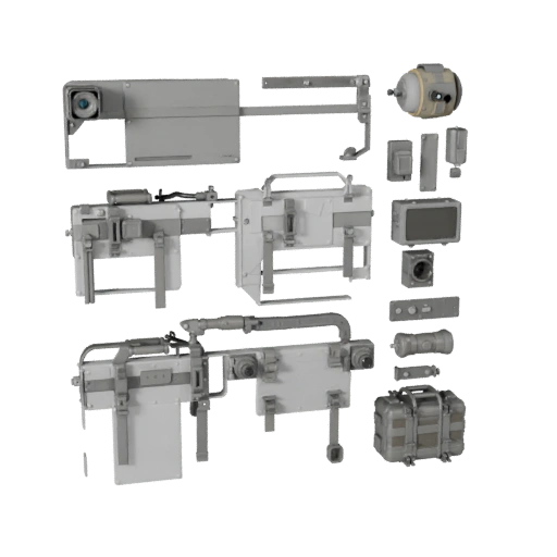 Field Training Dummy 3D Model for Realtime Engines