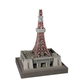 3D модель Токийской башни - Реалистичный ассет для архитектурной визуализации