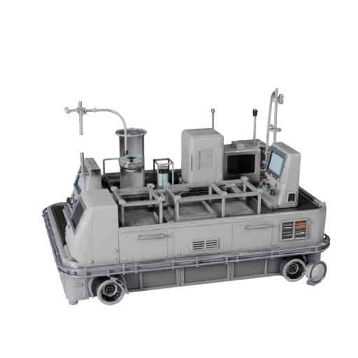 Research Containment Pod 3D Asset for Hero Renders
