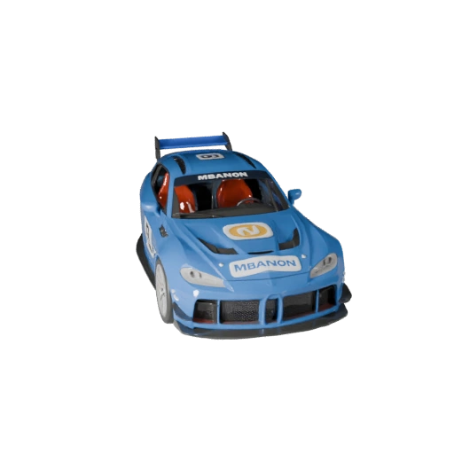 Гоночный автомобиль 3D модель для Blender - Готовый к рендерингу ассет