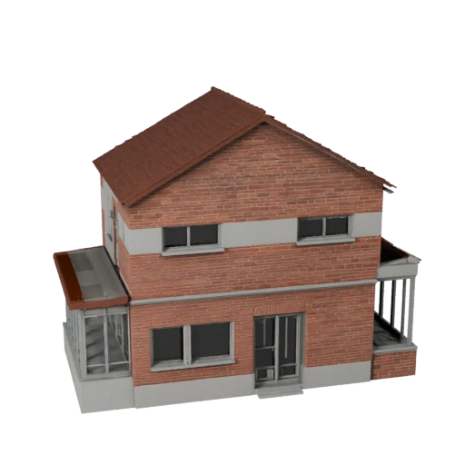 Cabina di Montagna Modello 3D per Unreal - Asset Realtime