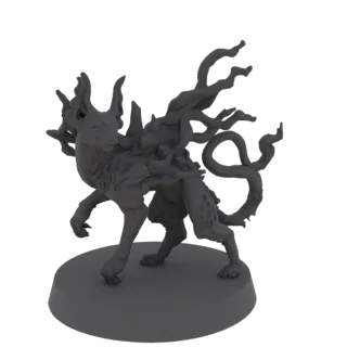 Мистический Лесной Пес 3D Модель