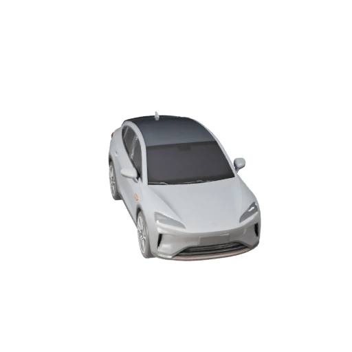 Мультяшный седан 3D модель для стилизованных игр, PBR ассет (Legacy)