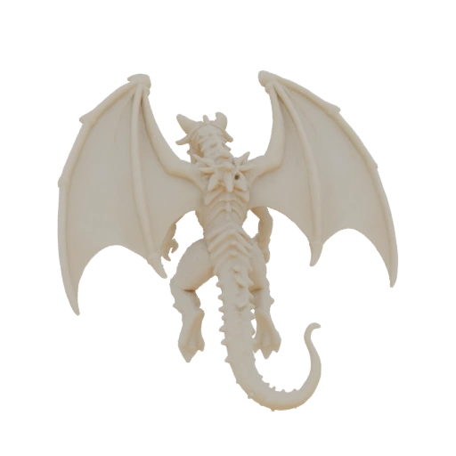 Фэнтези Древний Дракон Босс Миниатюра STL - Размах Крыльев Skullboun