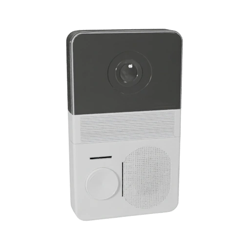 Minimal Video Doorbell 3D Web Asset for Online Use