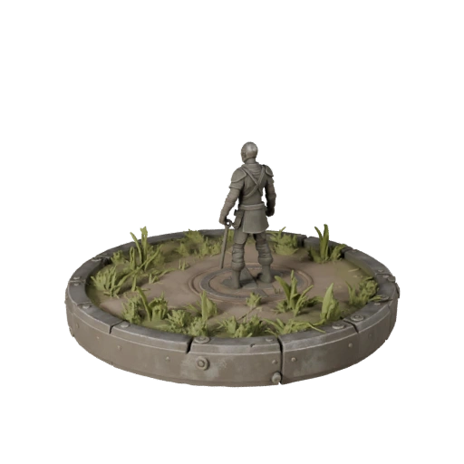 Realistic Industrial Scenic Base | Drop-In Scene Asset