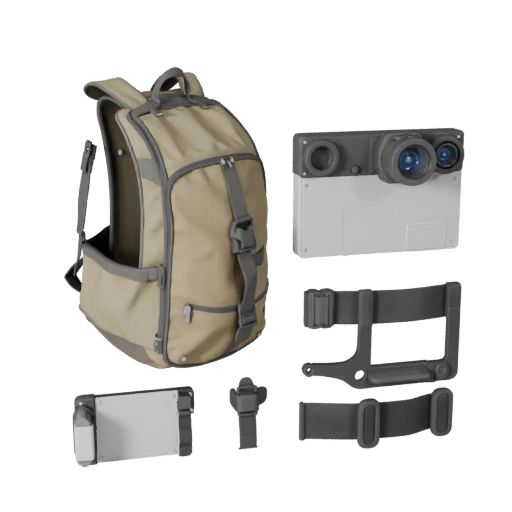 Urban Canteen Kit 3D Model for Cinematic Animation