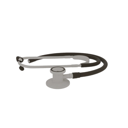 Emergency Stethoscope 3D Cinematic Asset for Studio