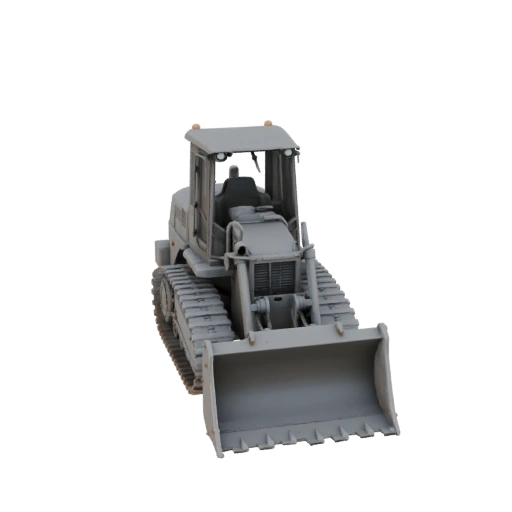 Warehouse Bulldozer STL 3D Asset for Home Printers