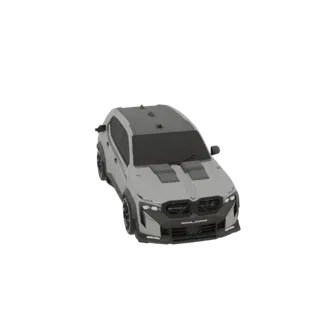 Агрессивный внедорожник 3D модель