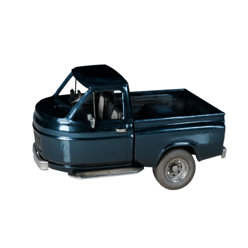 Винтажный пикап 3D модель - Высокополигональный PBR актив для