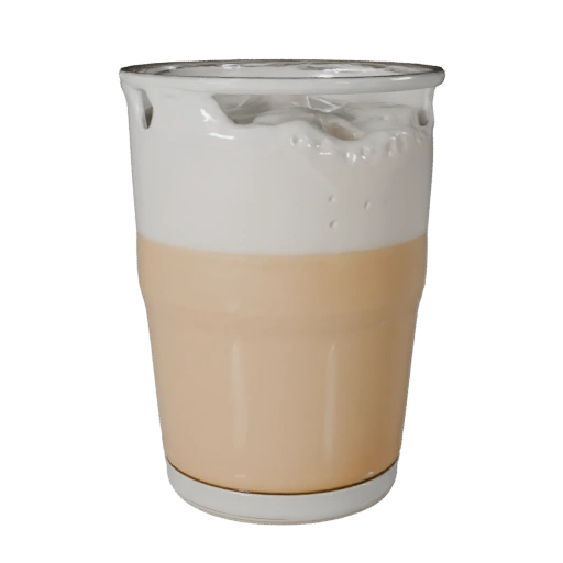 Product Smoothie Coffee Cup 3D Studio Render Asset