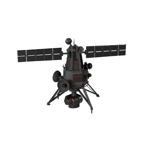 Weather Space Probe 3D Game Asset for Indie Levels