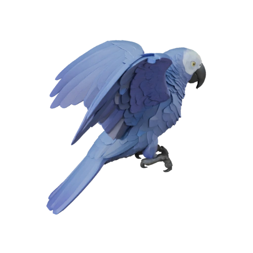 Высокополигональная 3D модель Жако - STL файл для печати