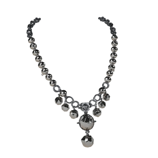 Statement Pearl Necklace 3D Asset for Game Engines