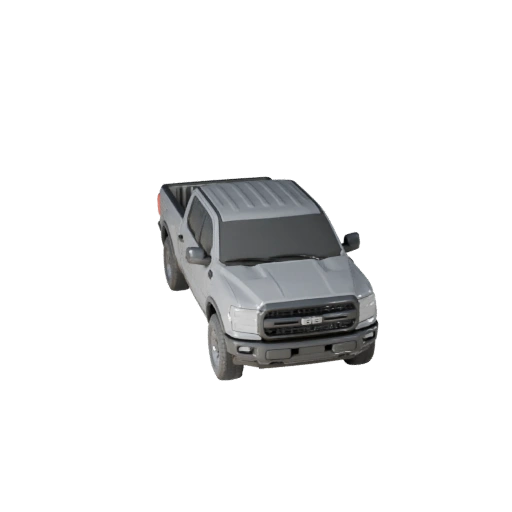 3D модель пикапа для Blender и игр - реалистичный PBR (Legacy)