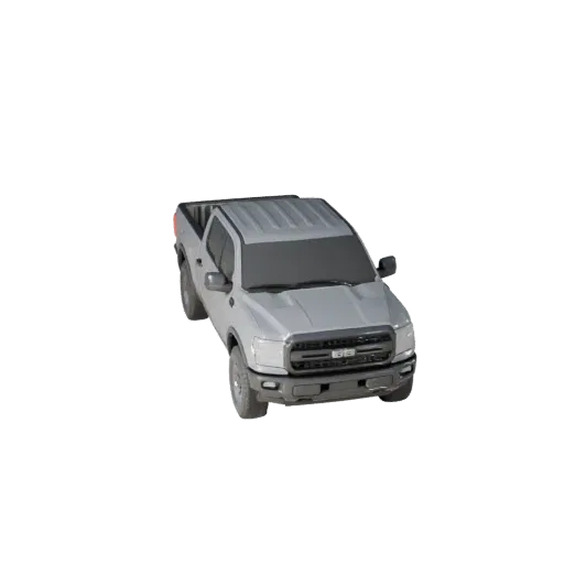 3D модель пикапа для Blender и игр - реалистичный PBR