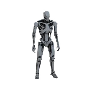 3D модель T-800 Эндоскелет