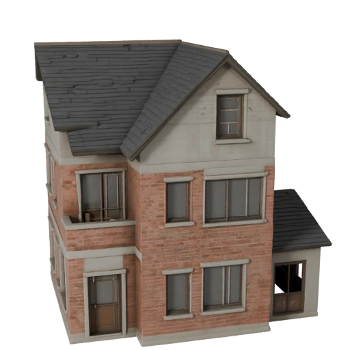 Modello 3D Tiny House per Unreal - Asset Realtime UE