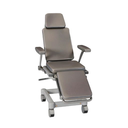 Stylized Emergency Exam Chair 3D Casual Game Asset
