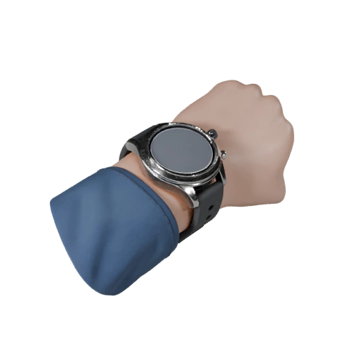 Web Ready Dress Watch 3D Asset for Online Browsers