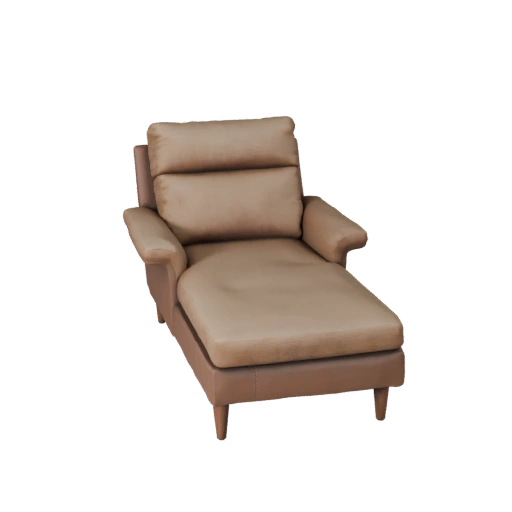 Mid Century Chaise Lounge 3D Asset for Studio Films